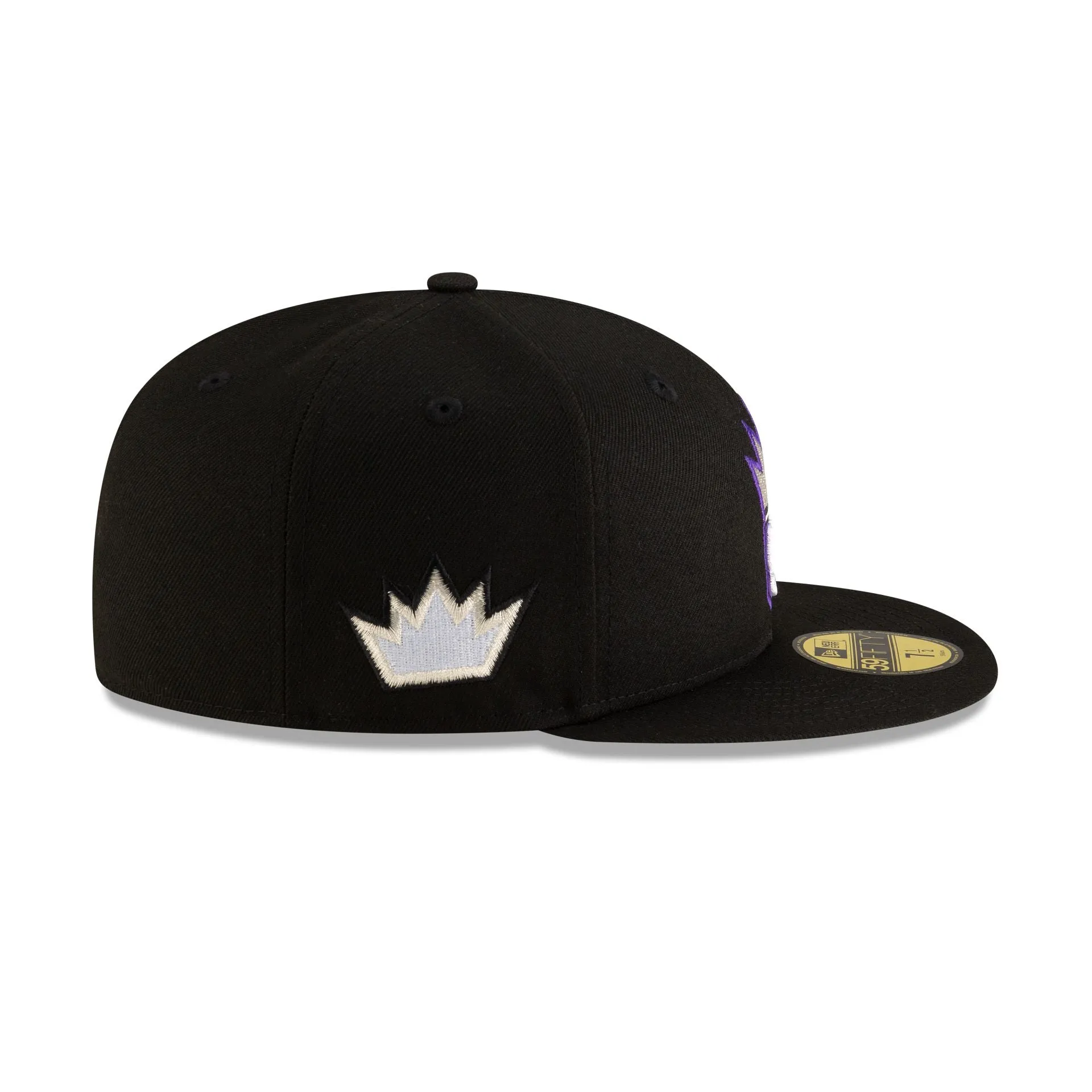 Sacramento Kings Classic Edition Black 59FIFTY Fitted Hat sold by New Era product image thumbnail 4