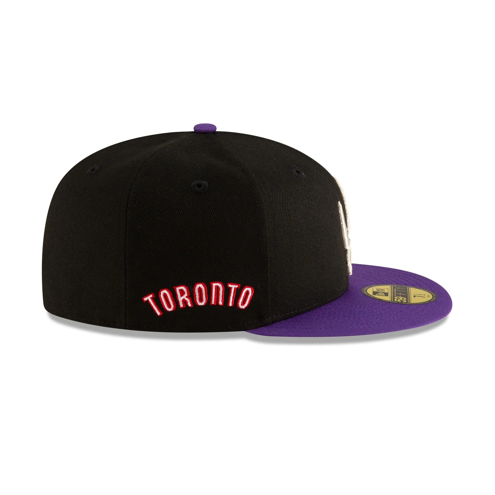 Toronto Raptors Classic Edition Black 59FIFTY Fitted Hat sold by New Era product image thumbnail 4