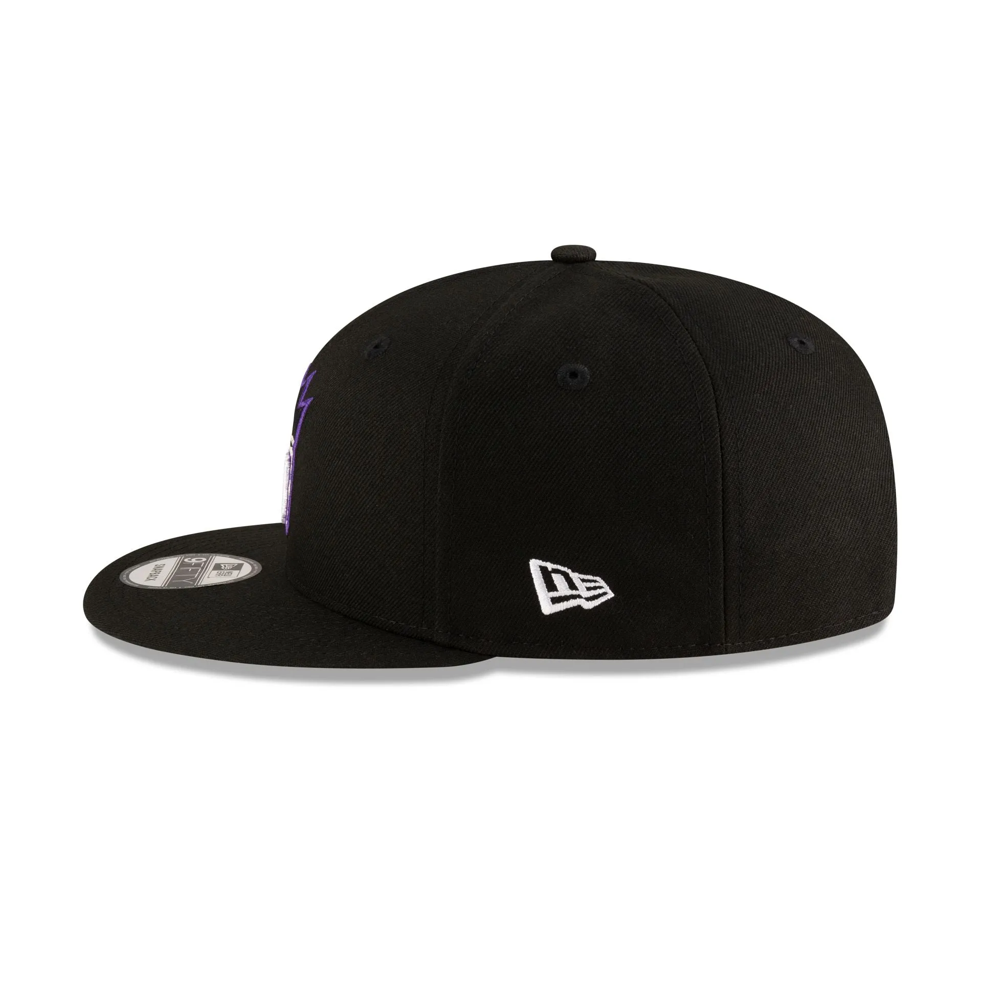 Sacramento Kings Classic Edition Black 9FIFTY Snapback Hat sold by New Era product image thumbnail 5