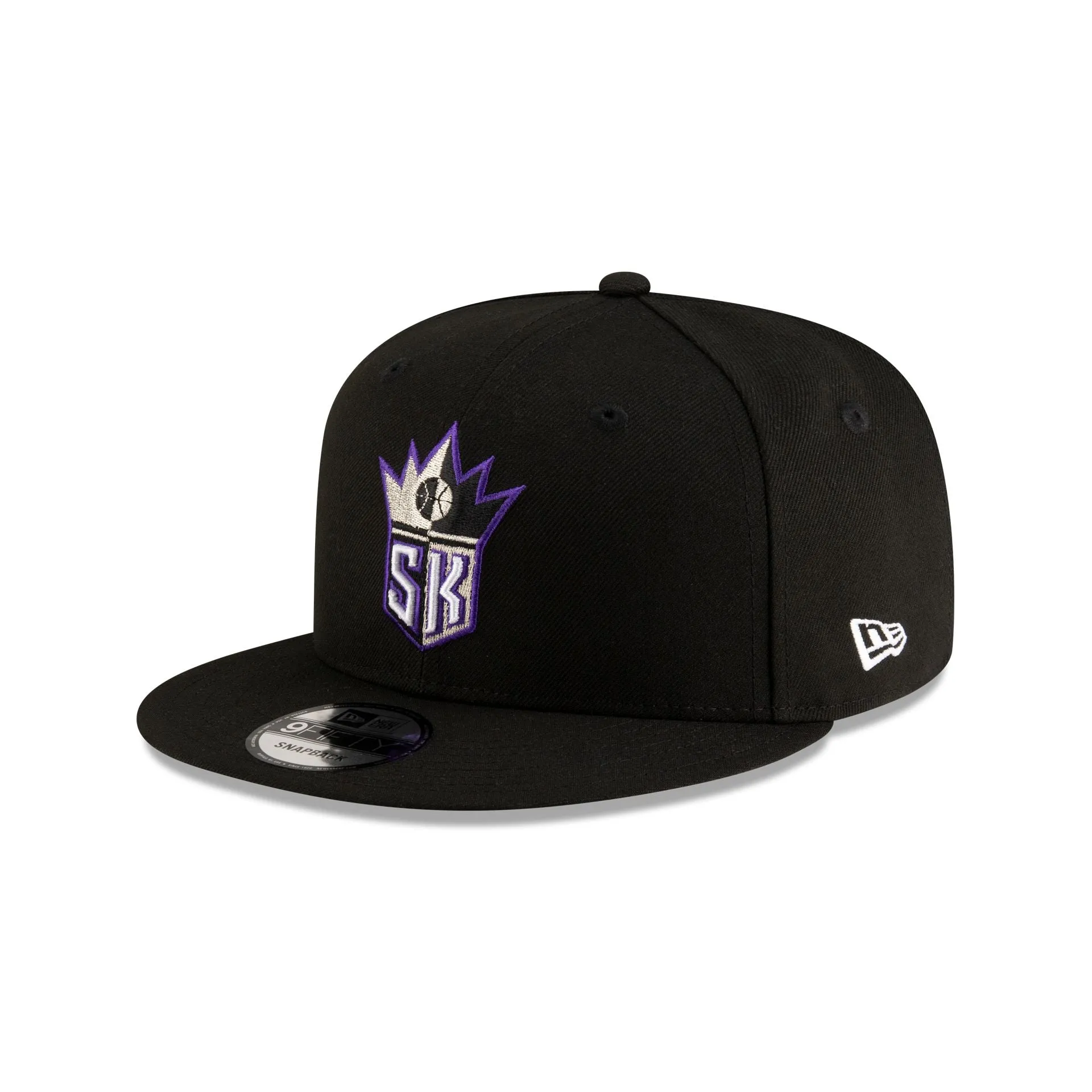 Sacramento Kings Classic Edition Black 9FIFTY Snapback Hat sold by New Era product image thumbnail 3