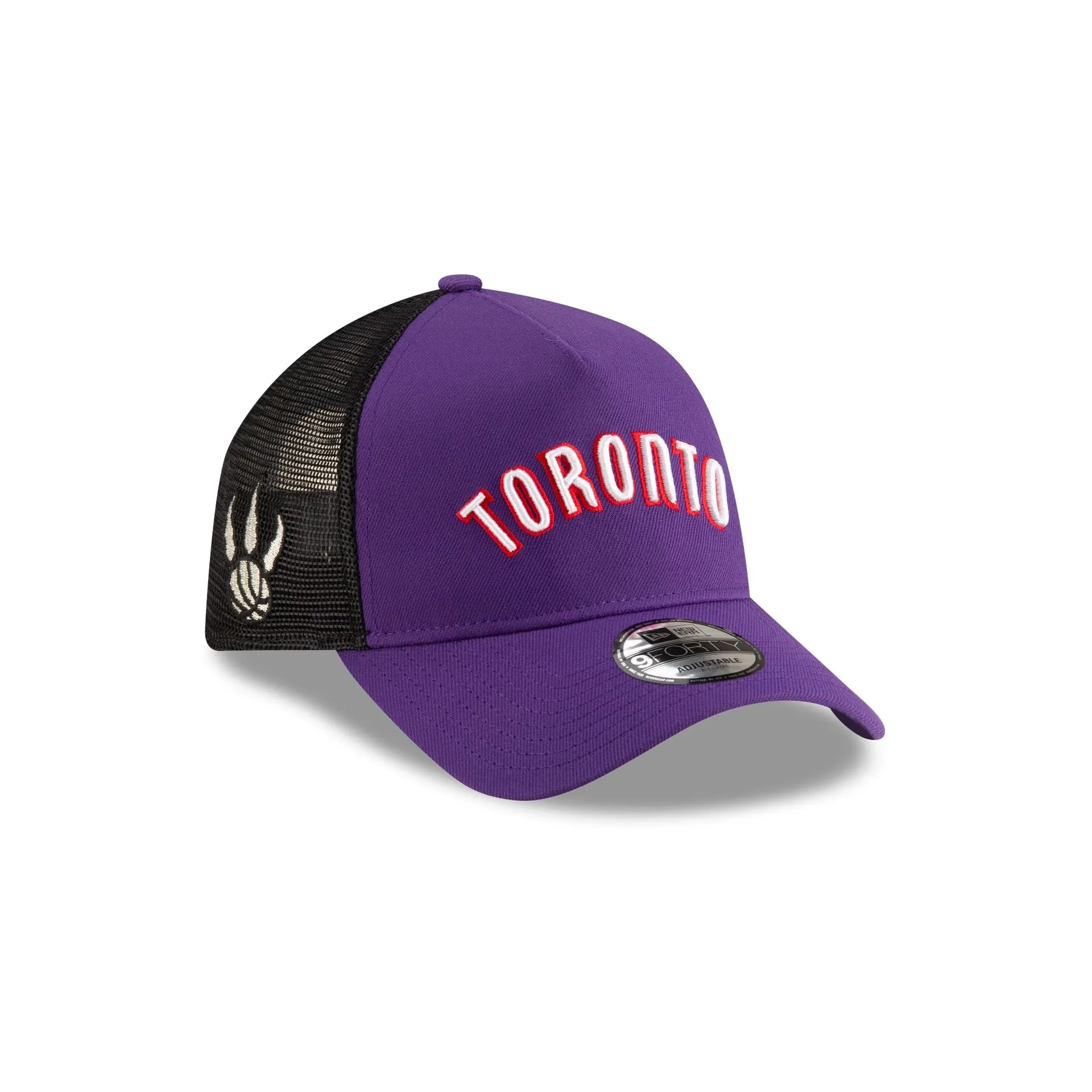 Toronto Raptors Classic Edition 9FORTY A-Frame Trucker Hat sold by New Era