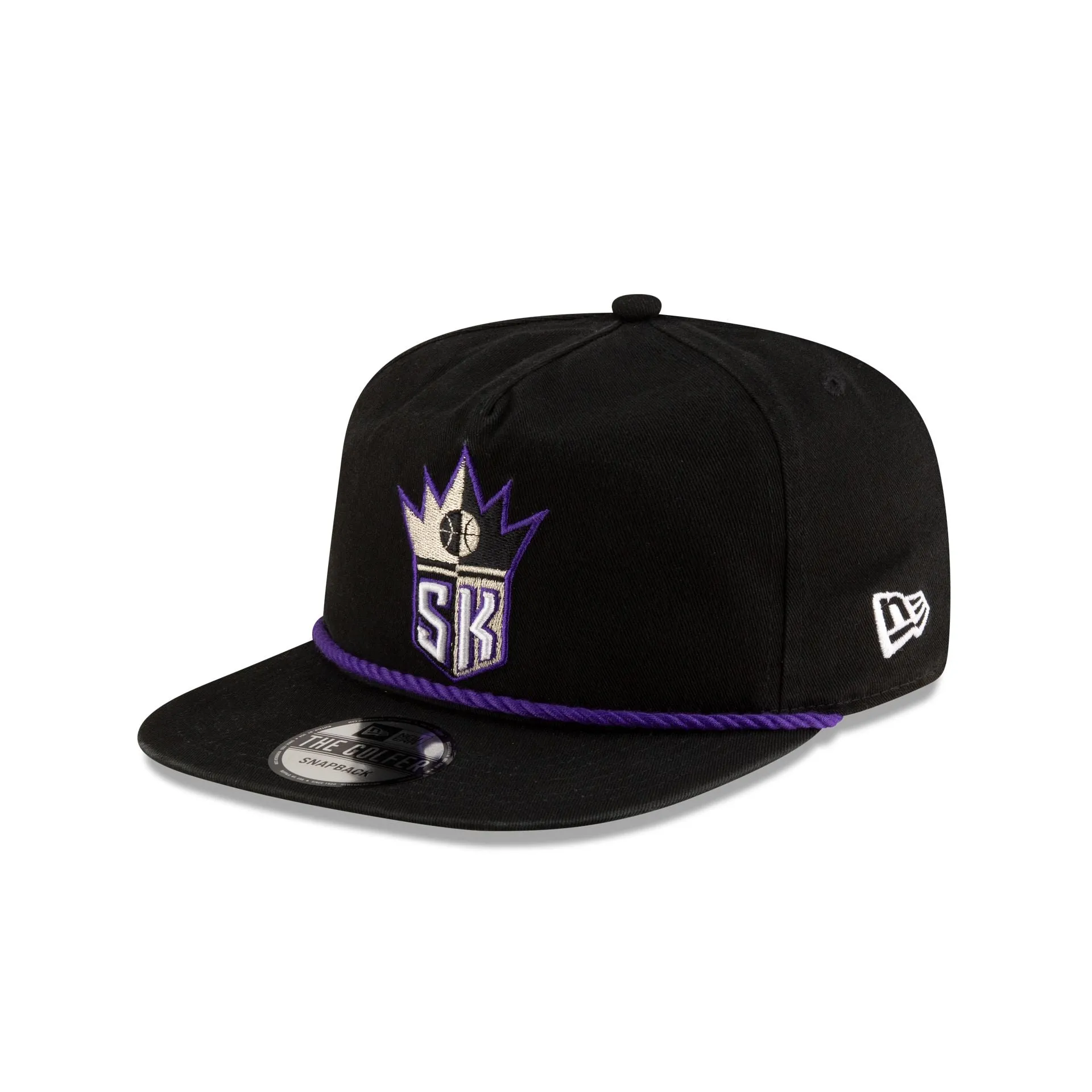 Sacramento Kings Classic Edition Black Golfer Hat sold by New Era product image thumbnail 3