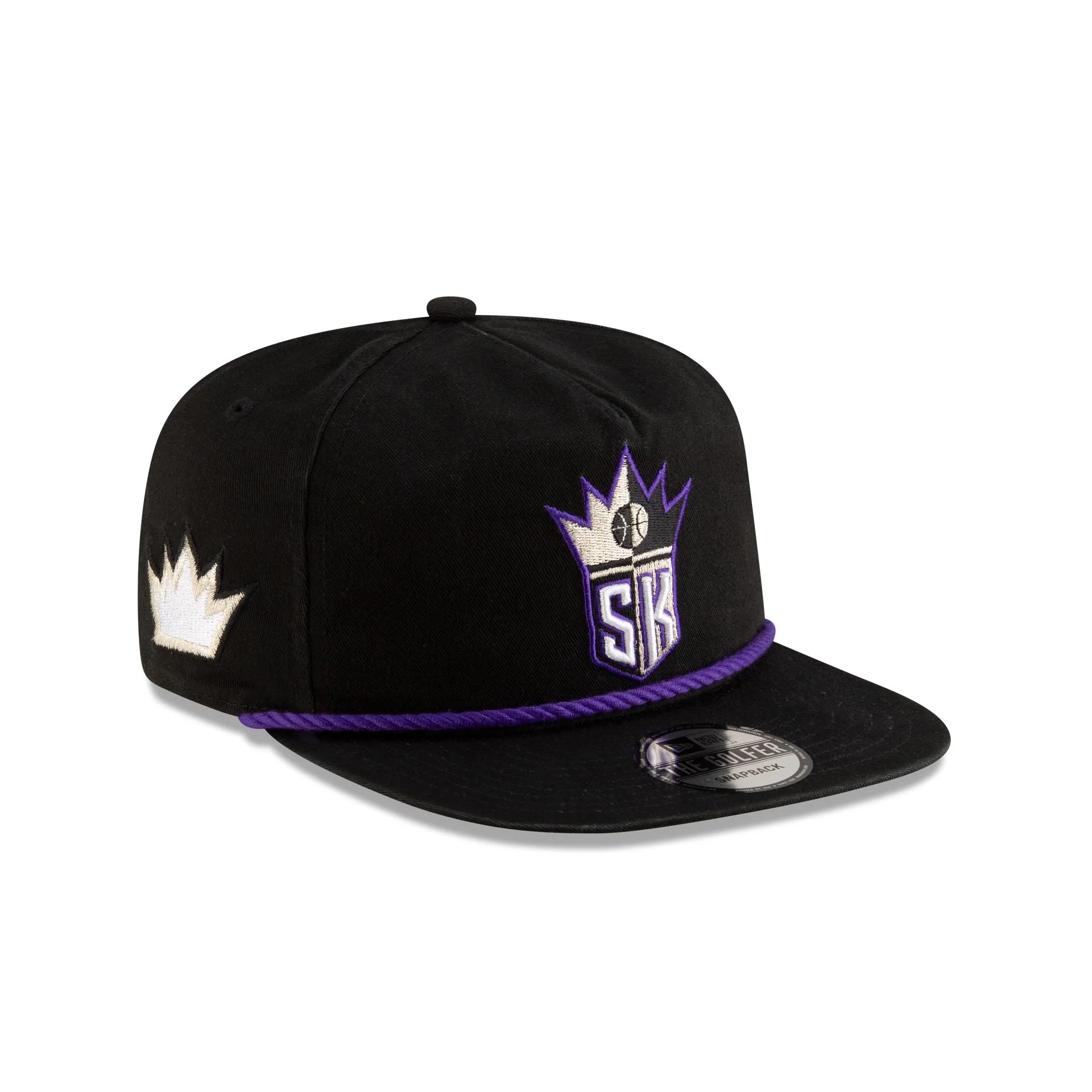 Sacramento Kings Classic Edition Black Golfer Hat sold by New Era
