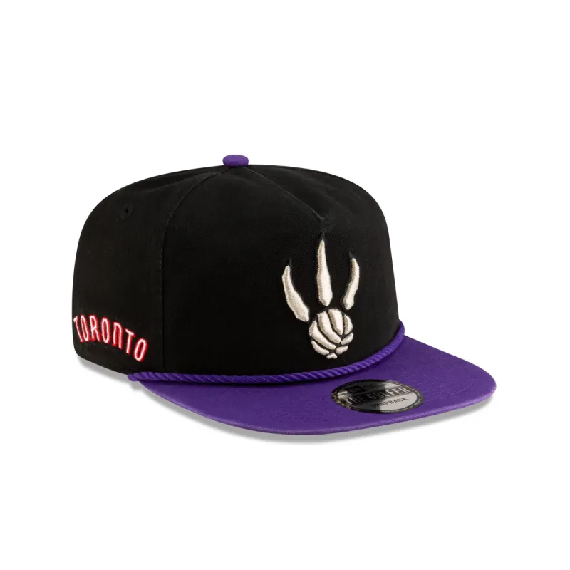 Toronto Raptors Classic Edition Black Golfer Hat sold by New Era