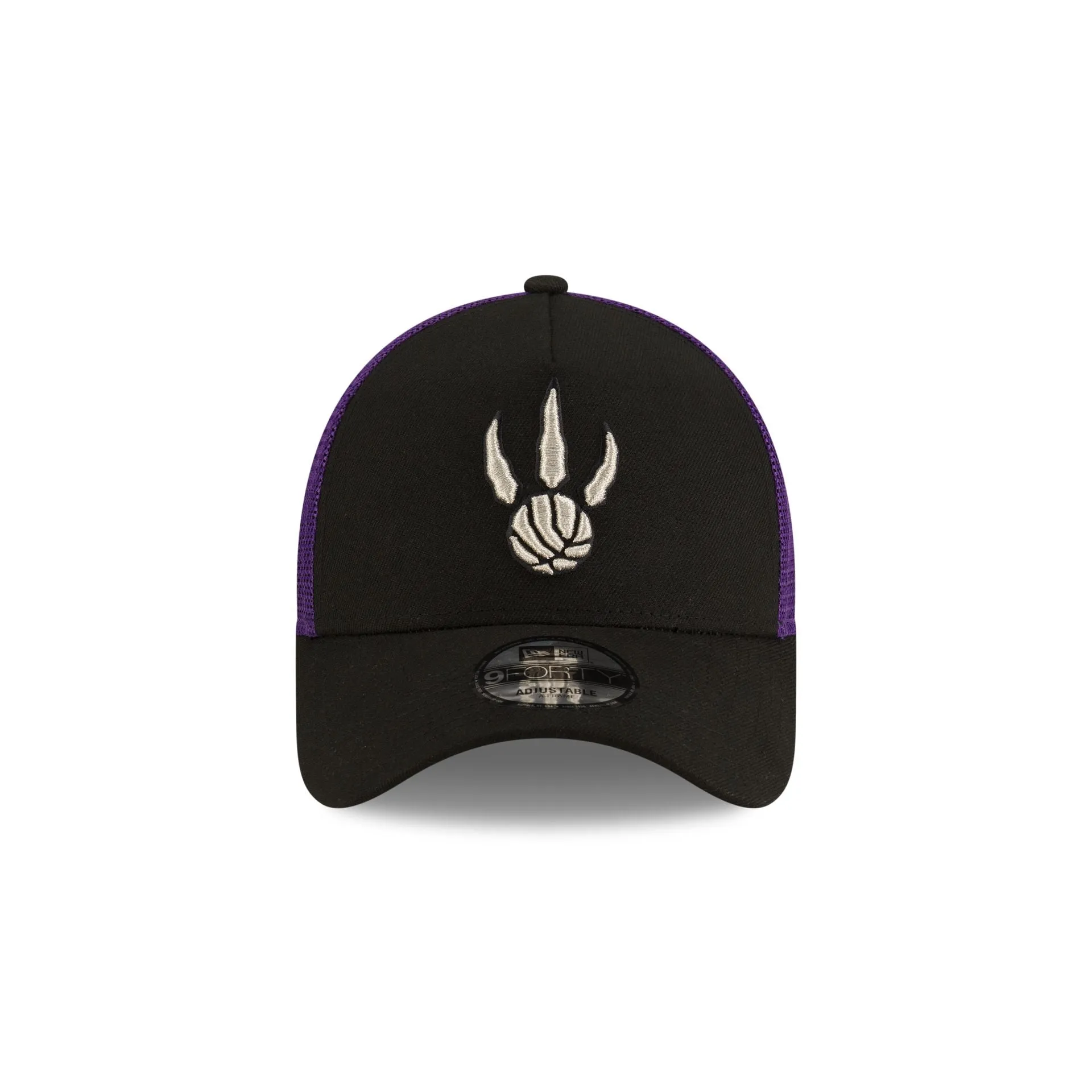 Toronto Raptors Classic Edition Black 9FORTY A-Frame Trucker Hat sold by New Era product image thumbnail 2
