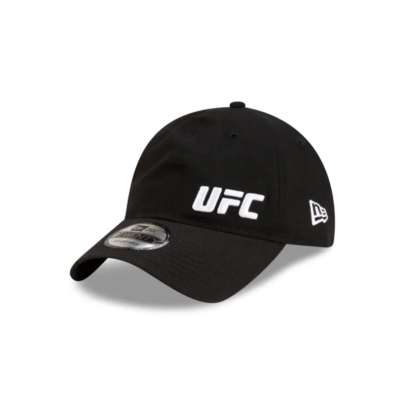 UFC Holiday White Wordmark 9TWENTY Adjustable Hat made by New Era