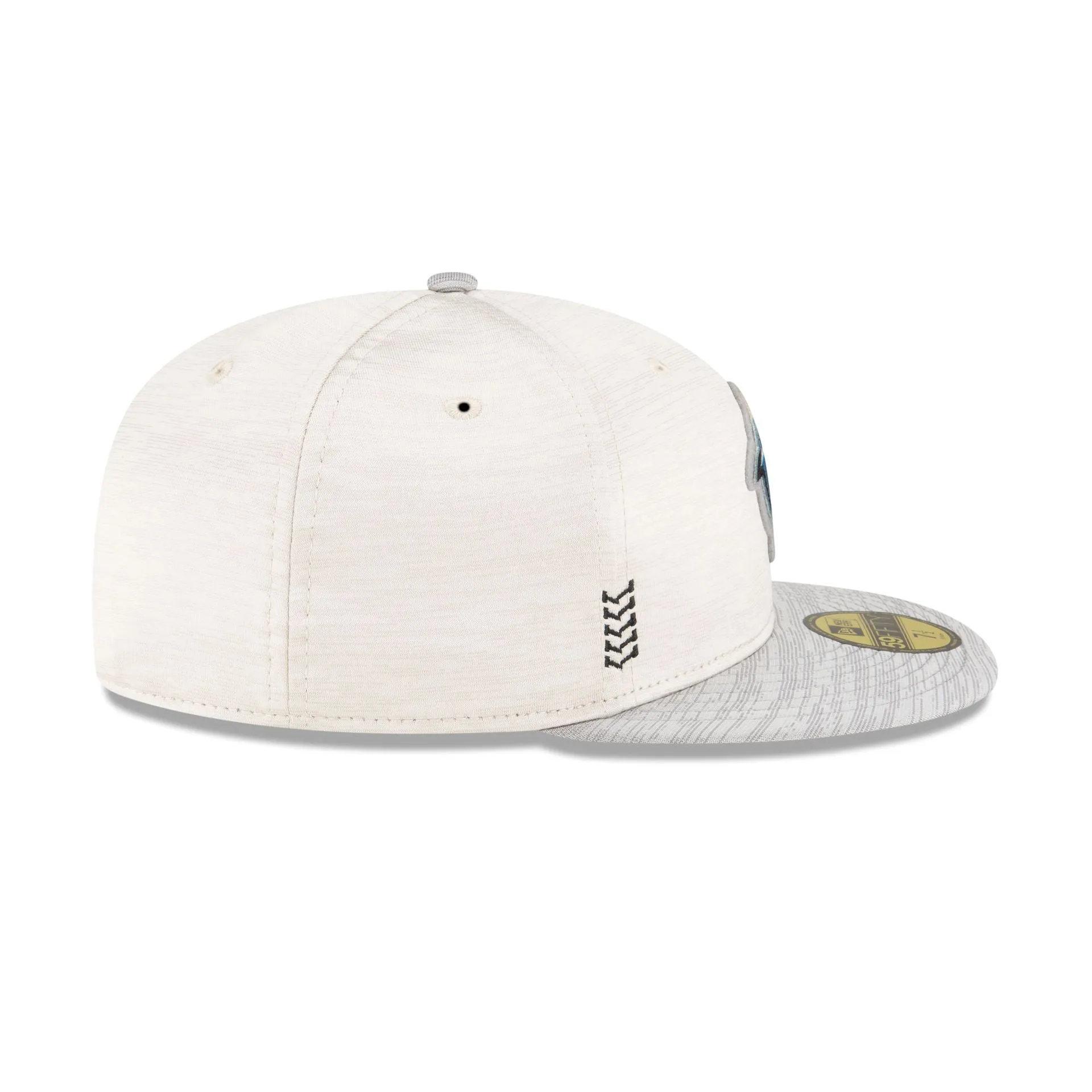 Miami Marlins 2024 Clubhouse Stone 59FIFTY Fitted Hat sold by New Era product image thumbnail 5