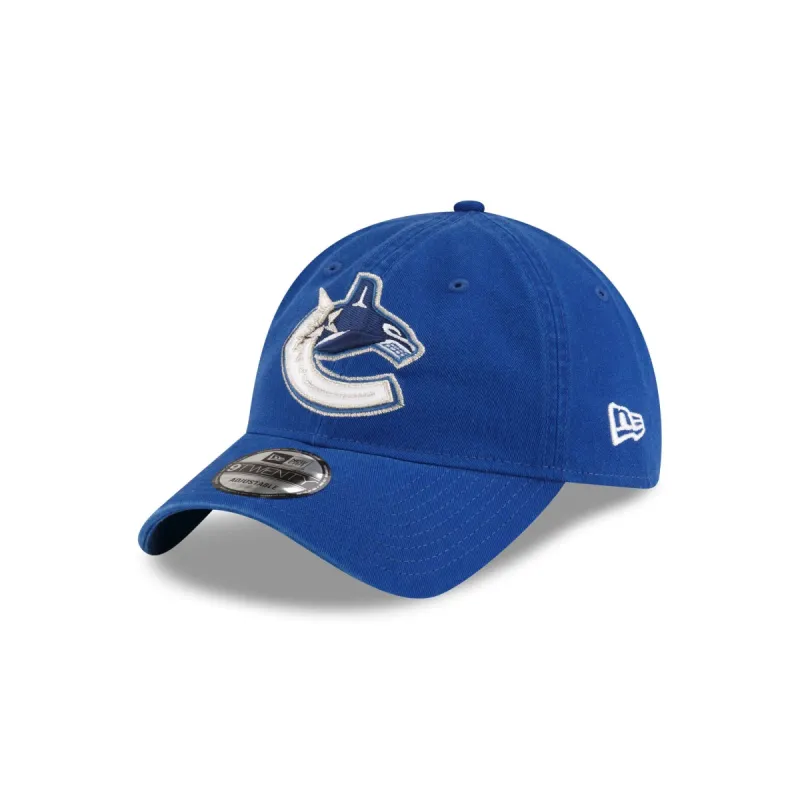 Vancouver Canucks Team 9TWENTY Adjustable Hat sold by New Era