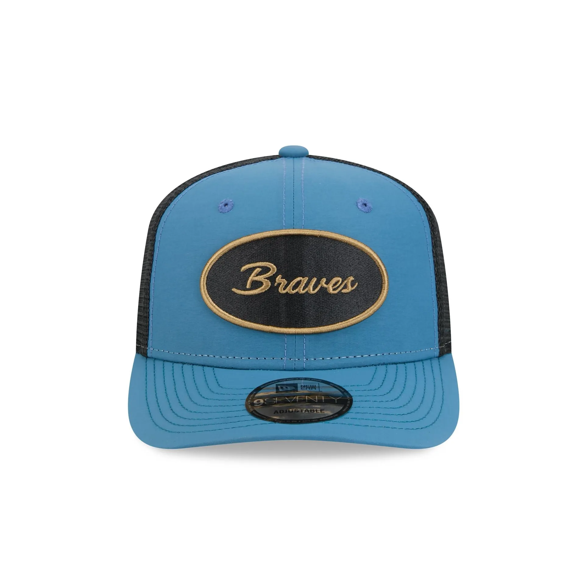 Atlanta Braves Indigo 9SEVENTY Trucker Hat sold by New Era product image thumbnail 2