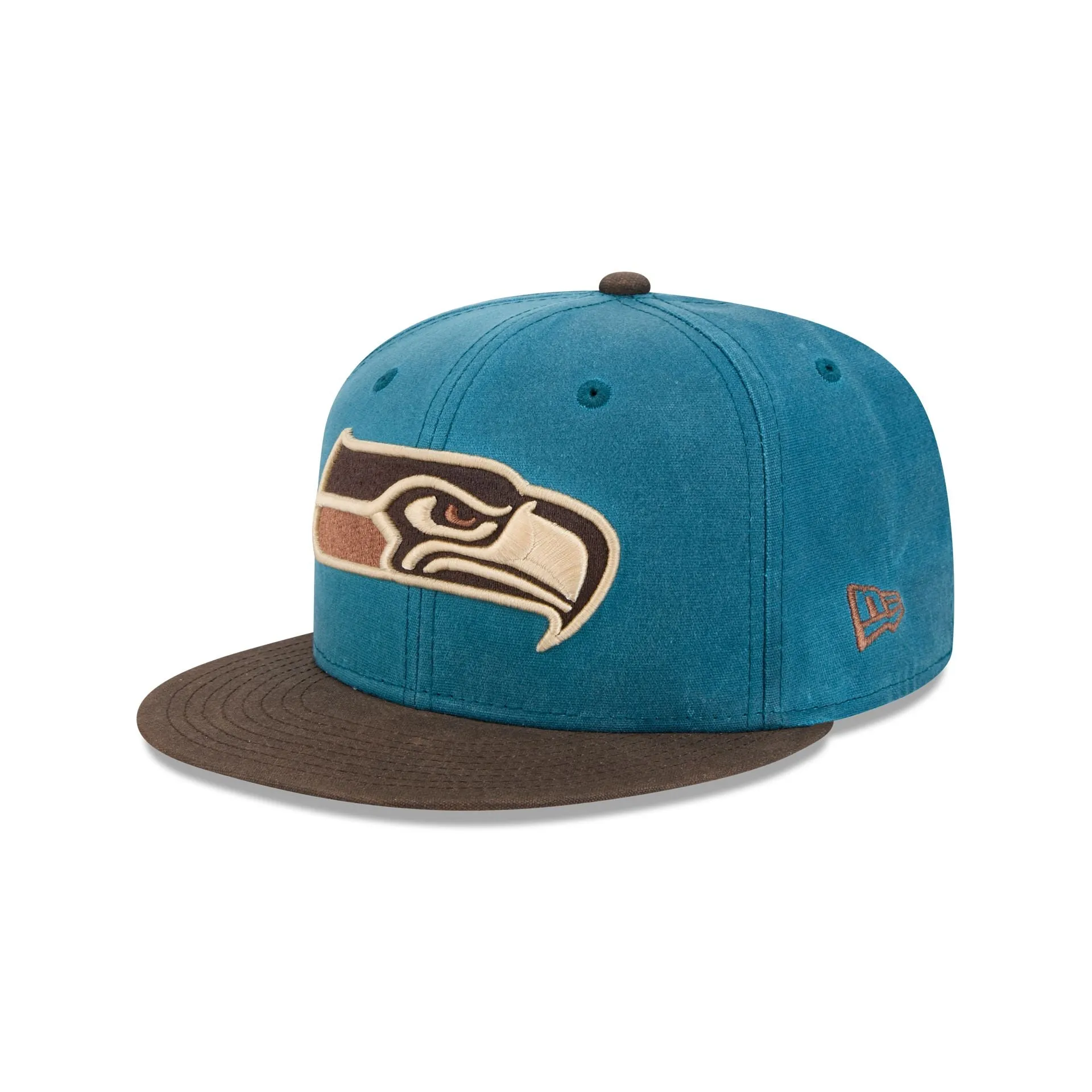 Seattle Seahawks Indigo 59FIFTY Fitted Hat sold by New Era product image thumbnail 3