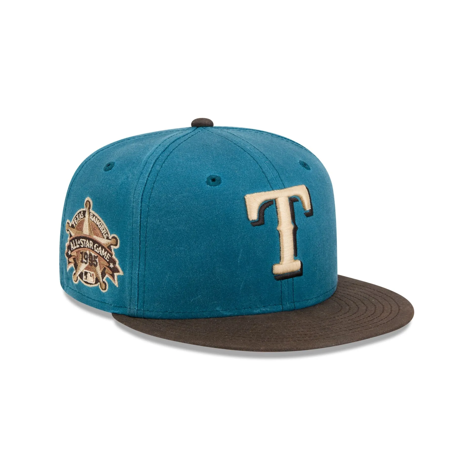 Texas Rangers Indigo 59FIFTY Fitted Hat sold by New Era