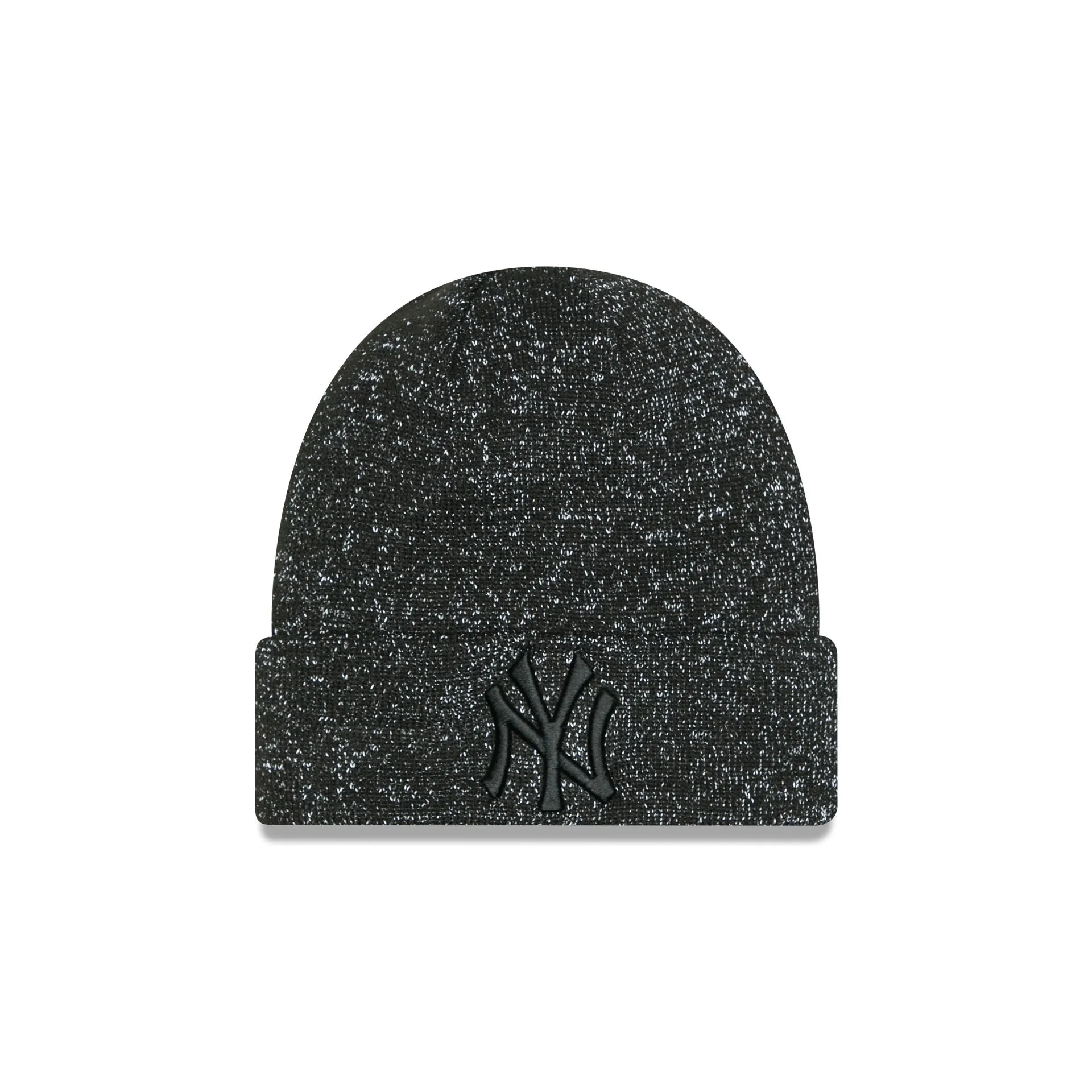 New York Yankees Reflective Black Knit Beanie sold by New Era