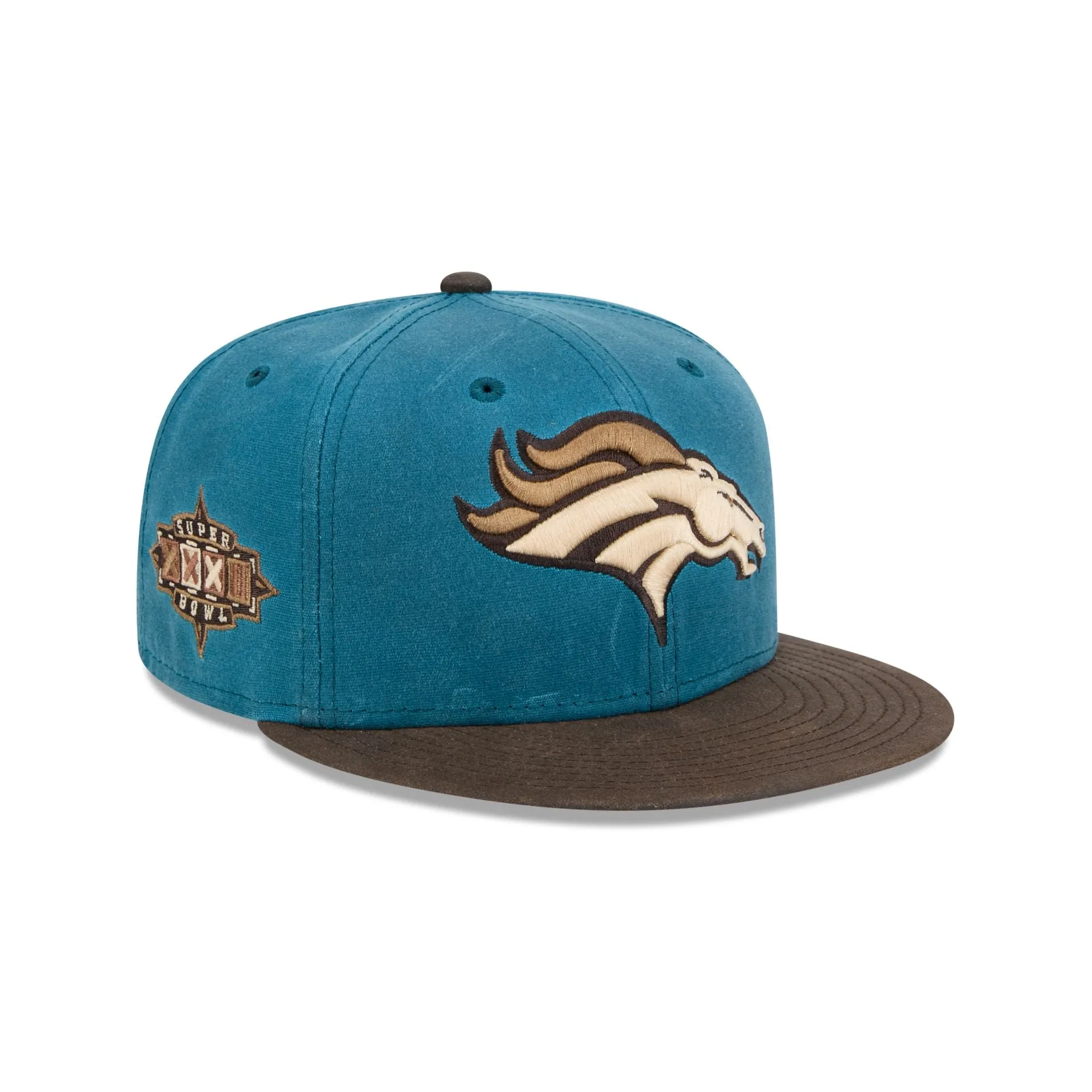 Denver Broncos Indigo 59FIFTY Fitted Hat sold by New Era