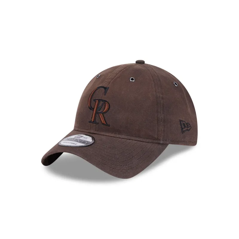 Colorado Rockies Tiramisu 9TWENTY Adjustable Hat sold by New Era
