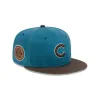 Chicago Cubs Indigo 59FIFTY Fitted Hat sold by New Era