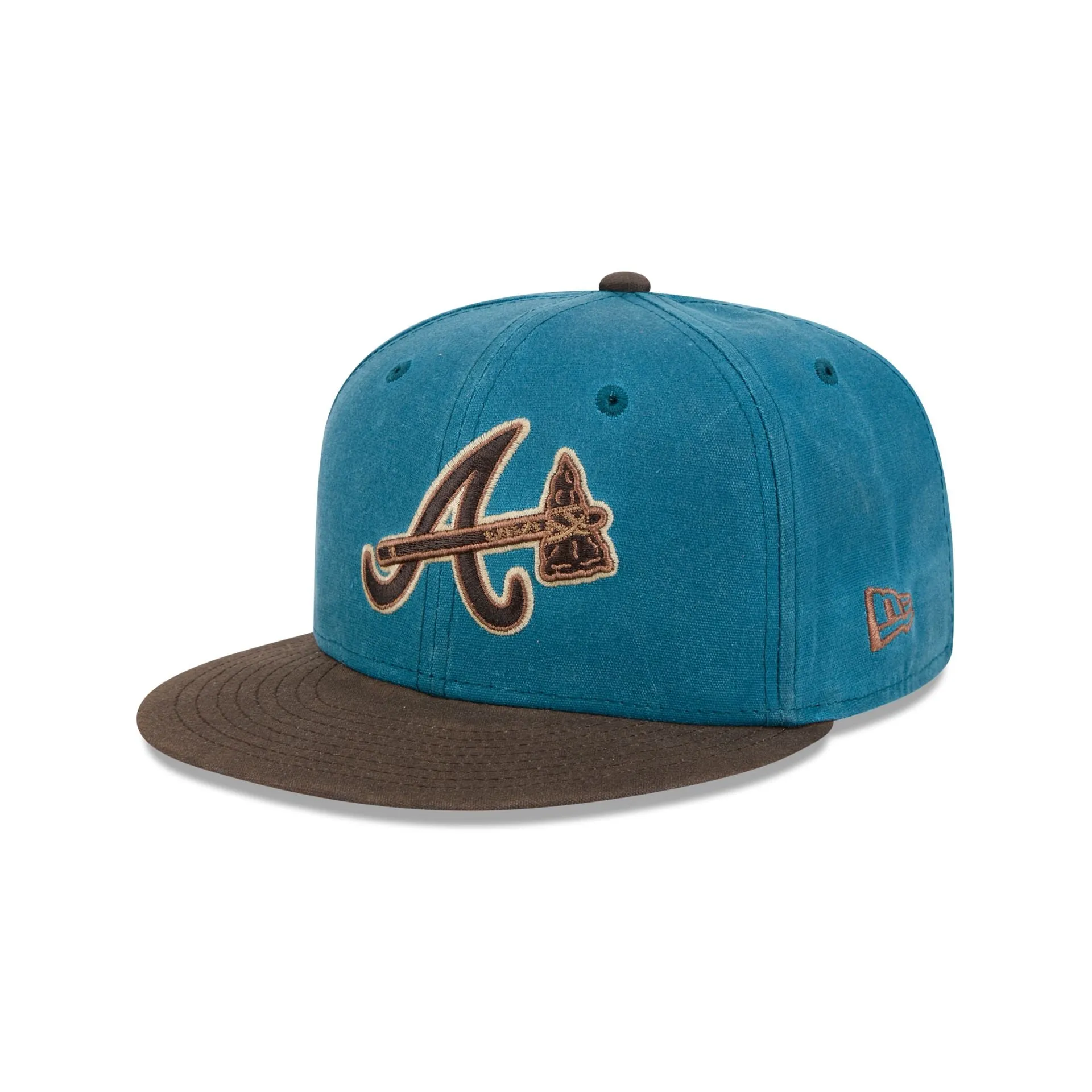 Atlanta Braves Indigo 59FIFTY Fitted Hat sold by New Era product image thumbnail 3