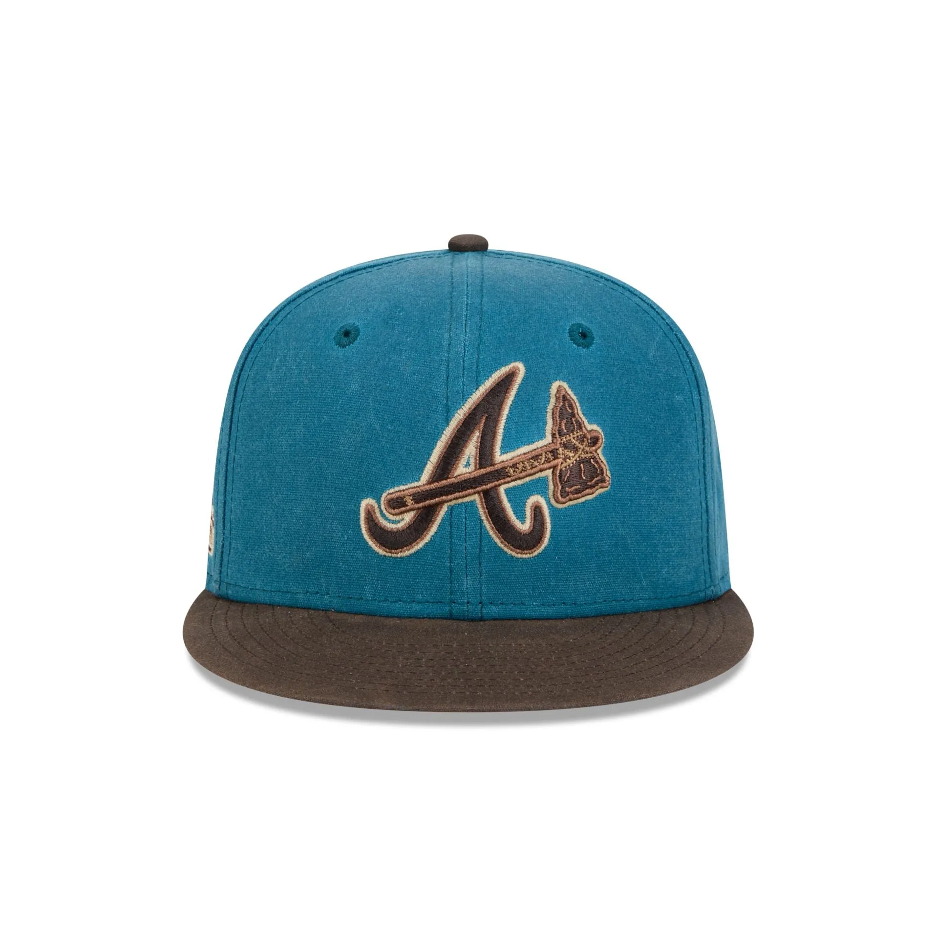 Atlanta Braves Indigo 59FIFTY Fitted Hat sold by New Era product image thumbnail 2