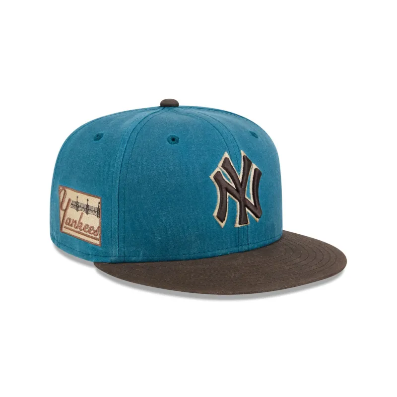 New York Yankees Indigo 59FIFTY Fitted Hat sold by New Era