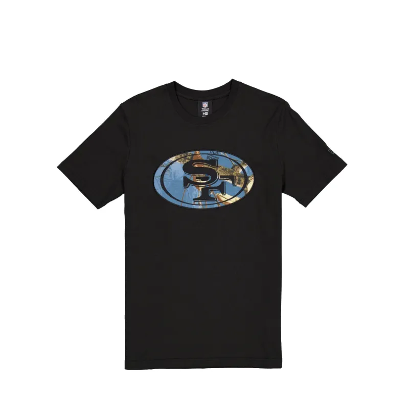 San Francisco 49ers Black Realtree T-Shirt sold by New Era