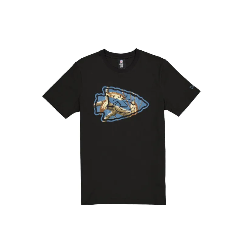 Kansas City Chiefs Black Realtree T-Shirt sold by New Era