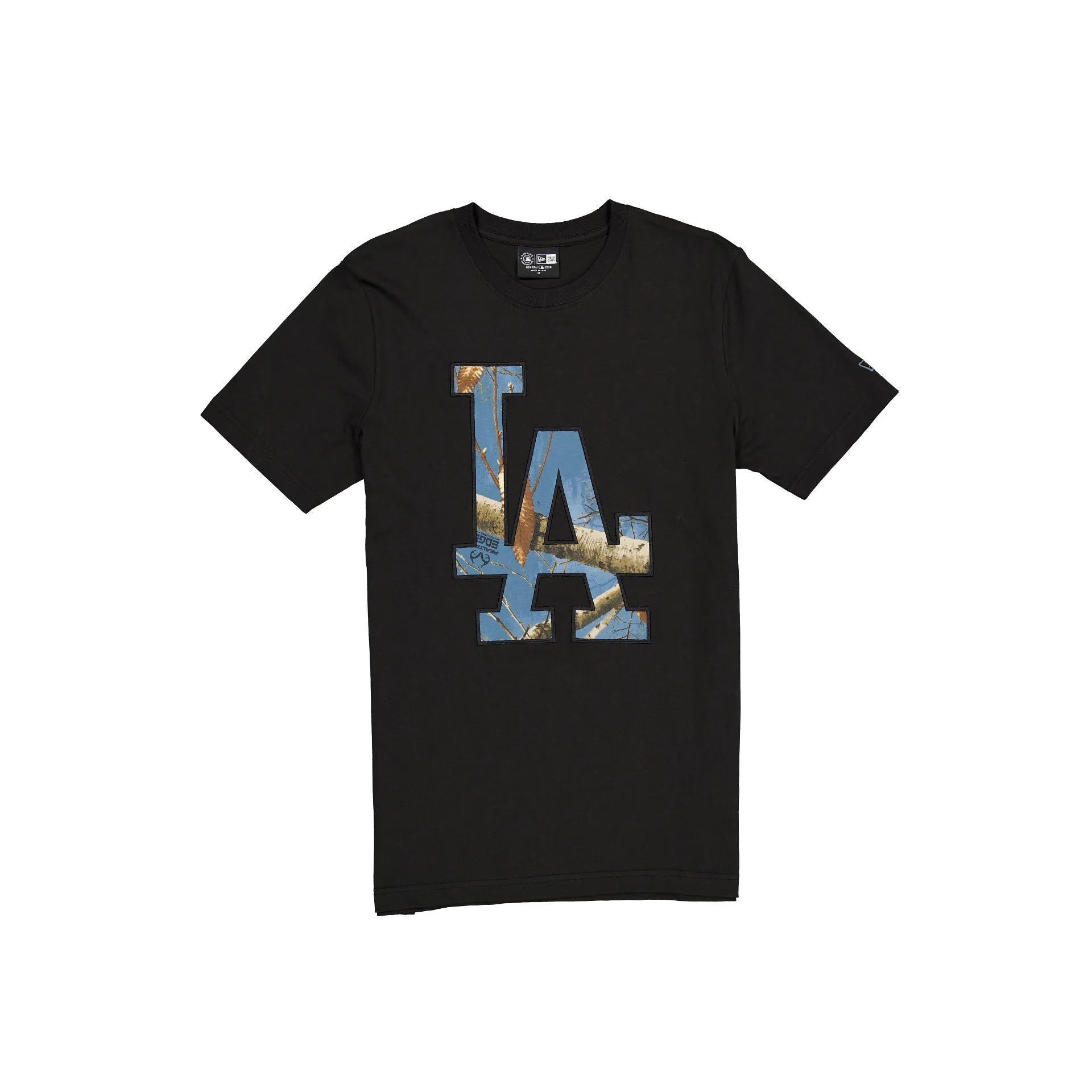 Los Angeles Dodgers Black Realtree T-Shirt sold by New Era