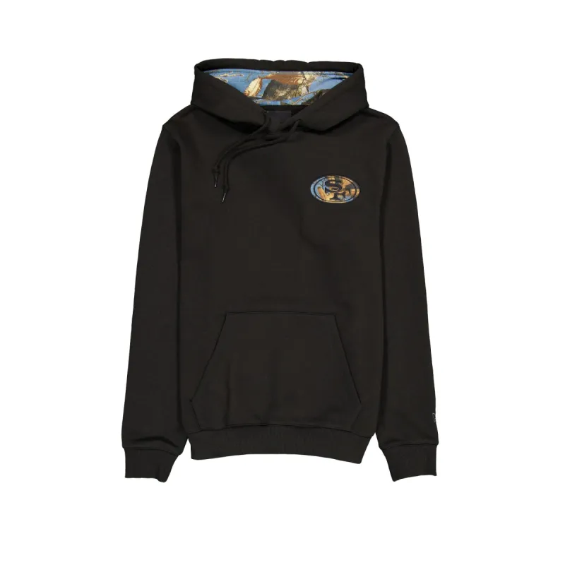 San Francisco 49ers Black Realtree Hoodie sold by New Era