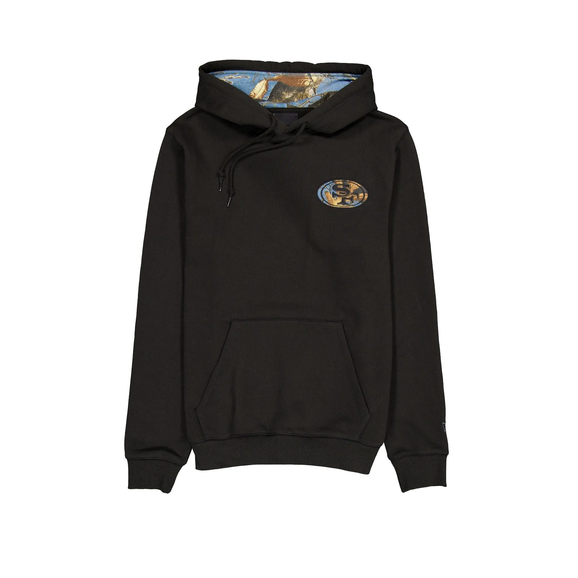 San Francisco 49ers Black Realtree Hoodie sold by New Era