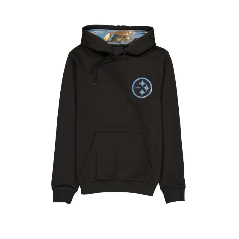 Pittsburgh Steelers Black Realtree Hoodie made by New Era