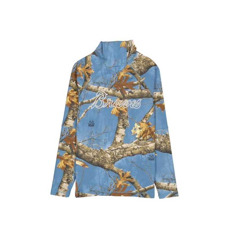 Atlanta Braves Realtree Balaclava Hoodie sold by New Era