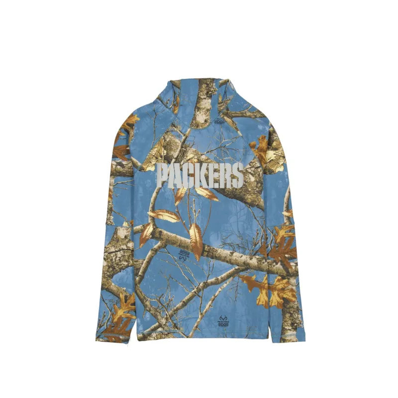 Green Bay Packers Realtree Balaclava Hoodie sold by New Era