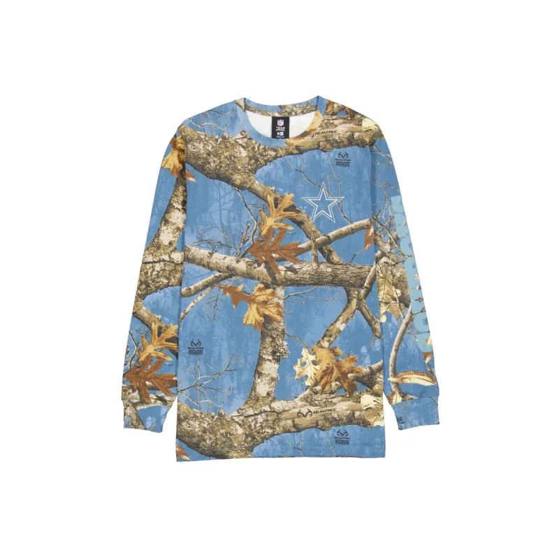 Dallas Cowboys Realtree Long Sleeve T-Shirt sold by New Era