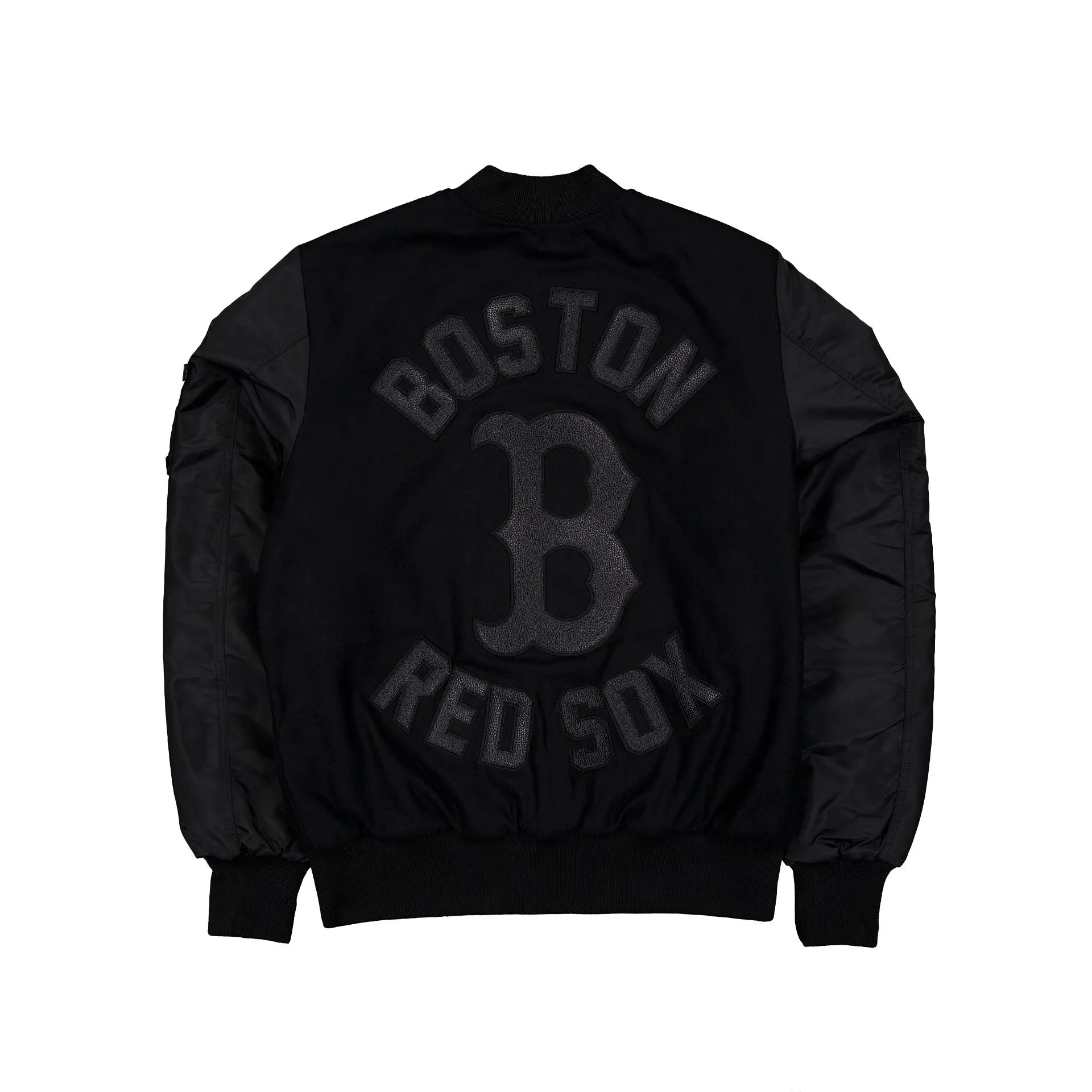 Alpha Industries x Boston Red Sox MA-1 Wool Varsity Jacket Black sold by New Era product image thumbnail 3