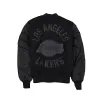 Alpha Industries x Los Angeles Lakers MA-1 Wool Varsity Jacket Black sold by New Era