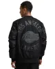 Alpha Industries x New York Knicks MA-1 Wool Varsity Jacket Black sold by New Era