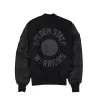 Alpha Industries x Golden State Warriors MA-1 Wool Varsity Jacket Black sold by New Era