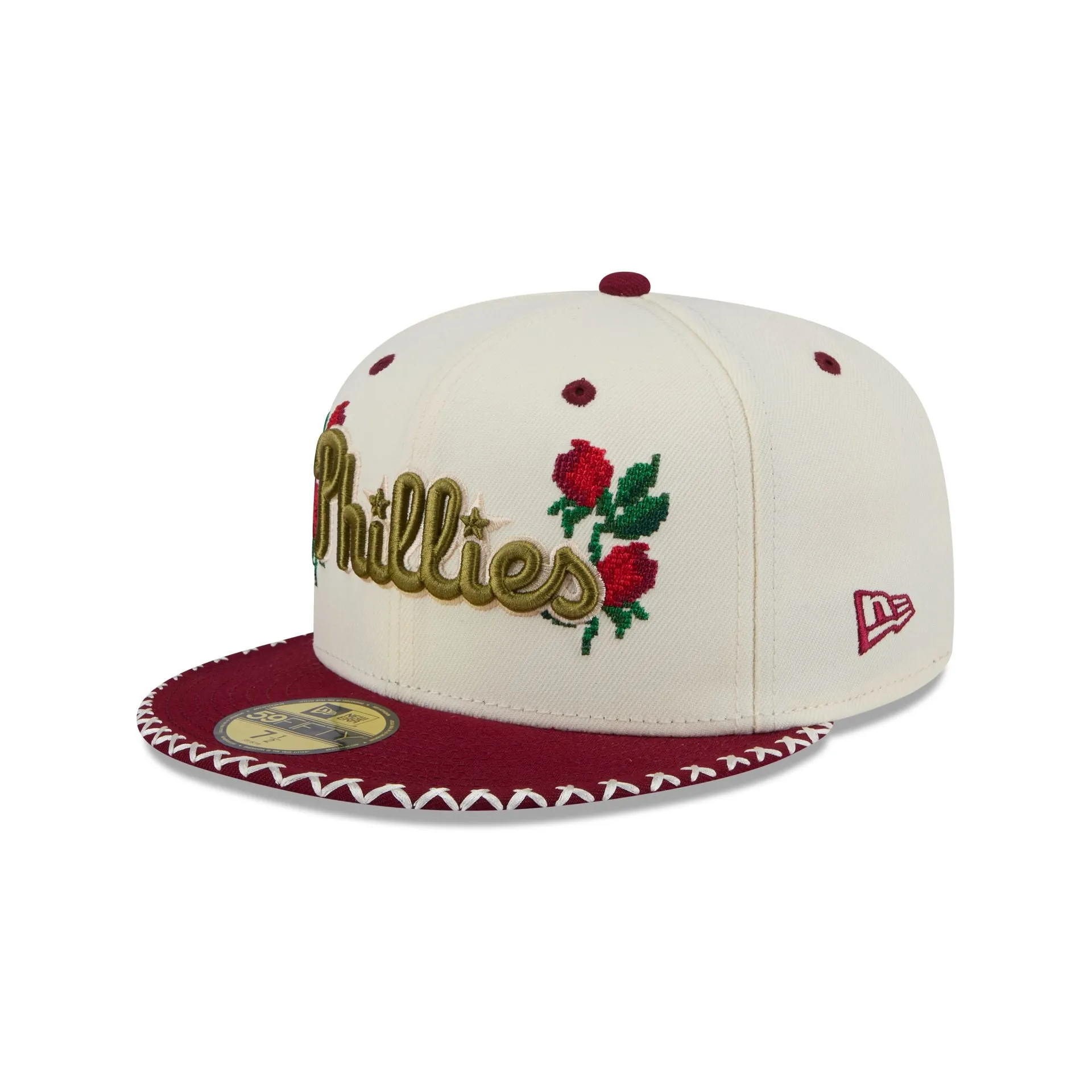Philadelphia Phillies Novelty Stitch 59FIFTY Fitted Hat sold by New Era