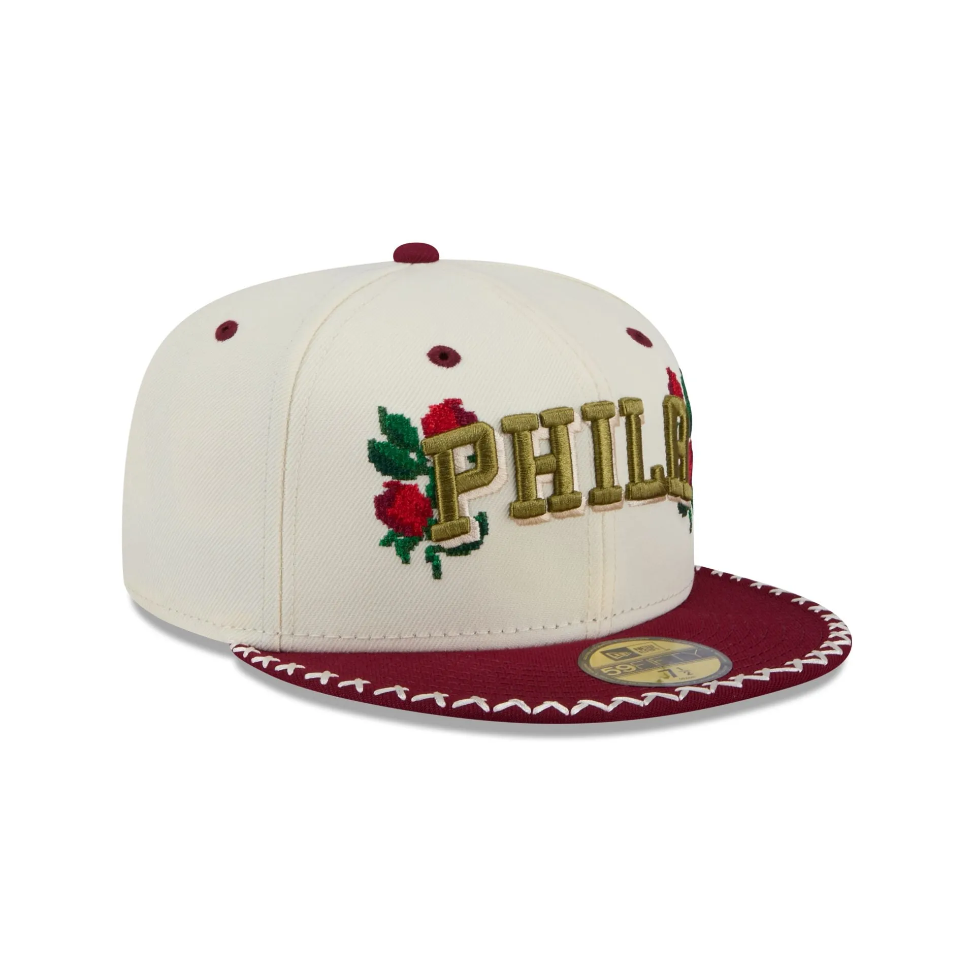 Philadelphia 76ers Novelty Stitch 59FIFTY Fitted Hat sold by New Era product image thumbnail 3