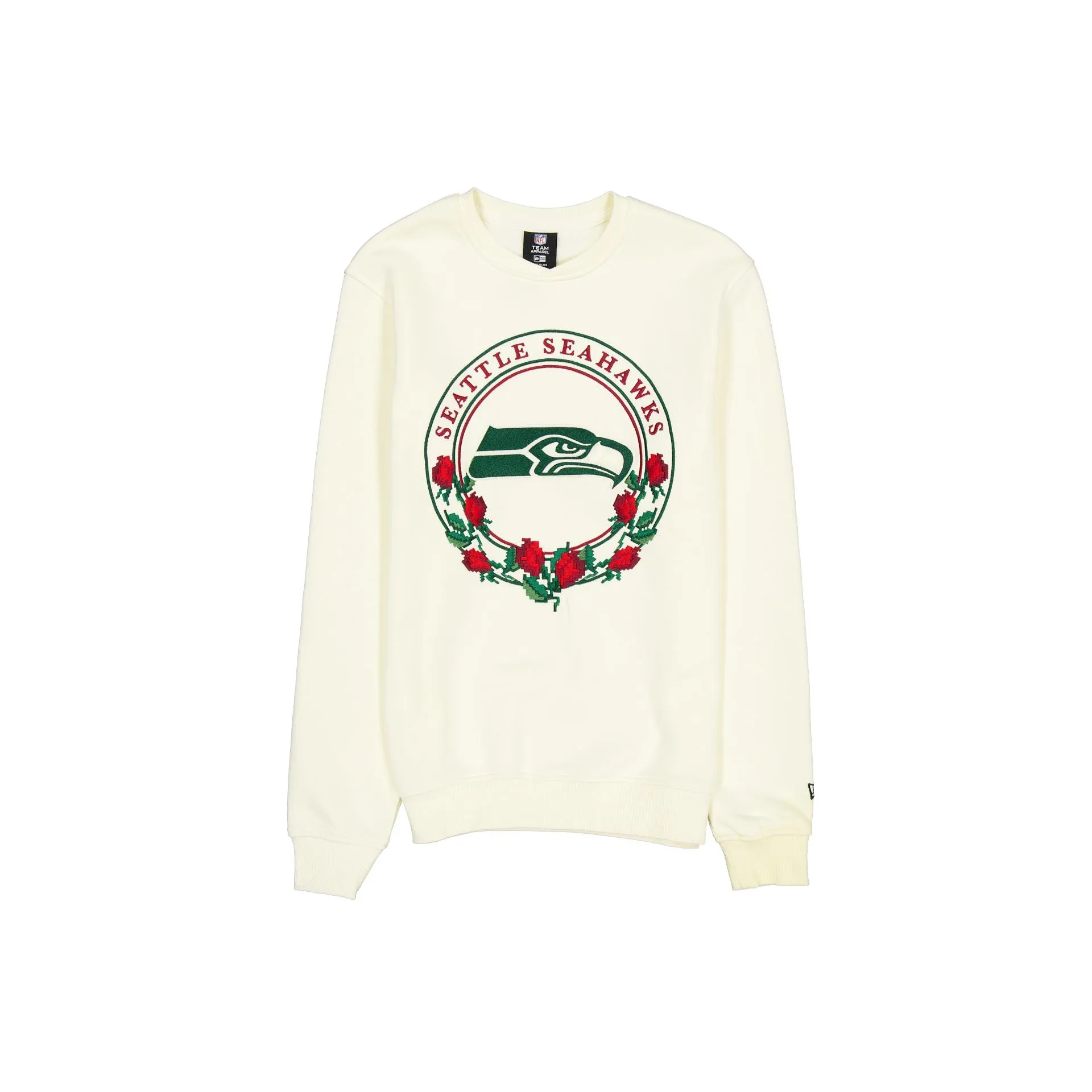 Seattle Seahawks Novelty Stitch Crewneck sold by New Era