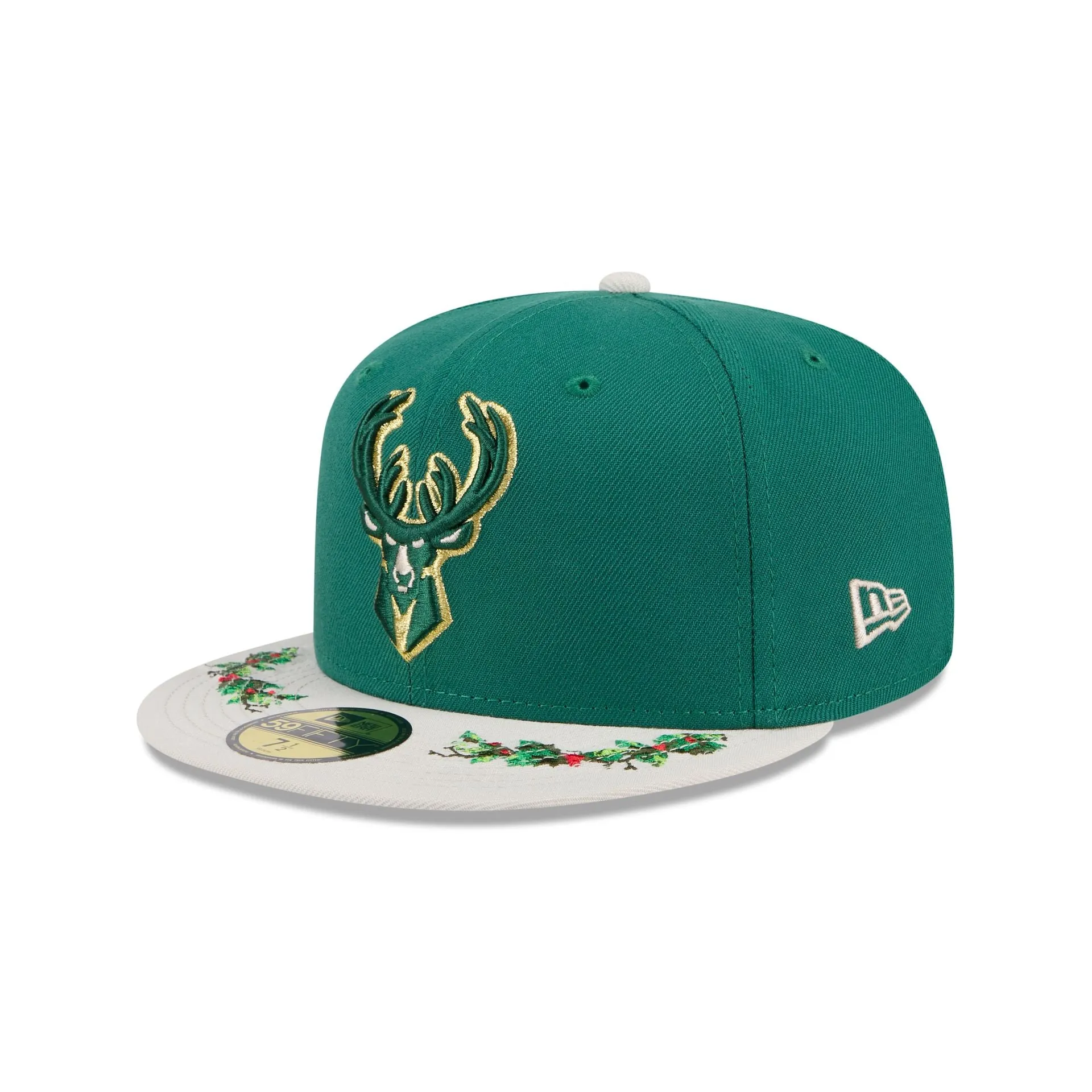 Milwaukee Bucks Novelty Holly 59FIFTY Fitted Hat sold by New Era product image thumbnail 3