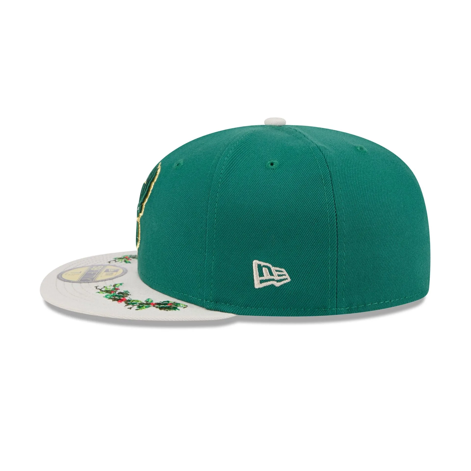 Milwaukee Bucks Novelty Holly 59FIFTY Fitted Hat sold by New Era product image thumbnail 5