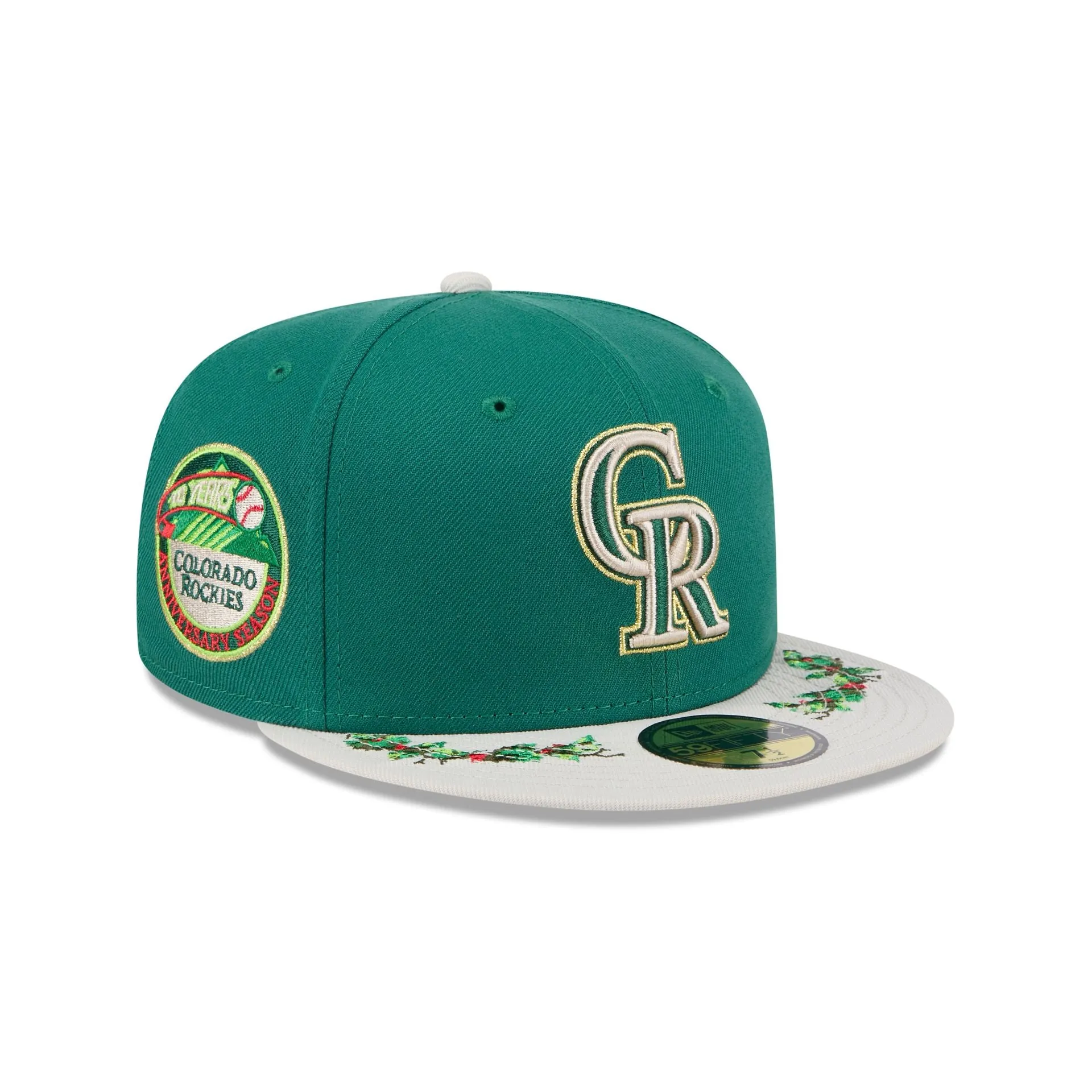 Colorado Rockies Novelty Holly 59FIFTY Fitted Hat sold by New Era