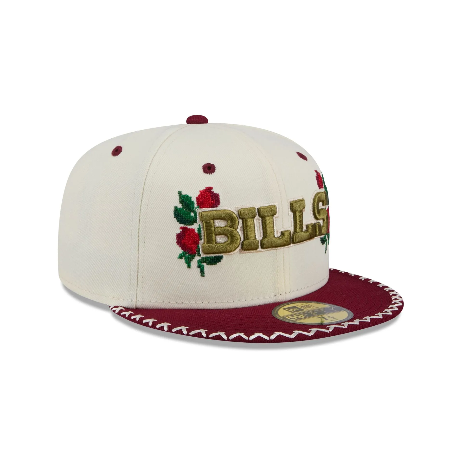Buffalo Bills Novelty Stitch 59FIFTY Fitted Hat sold by New Era product image thumbnail 3