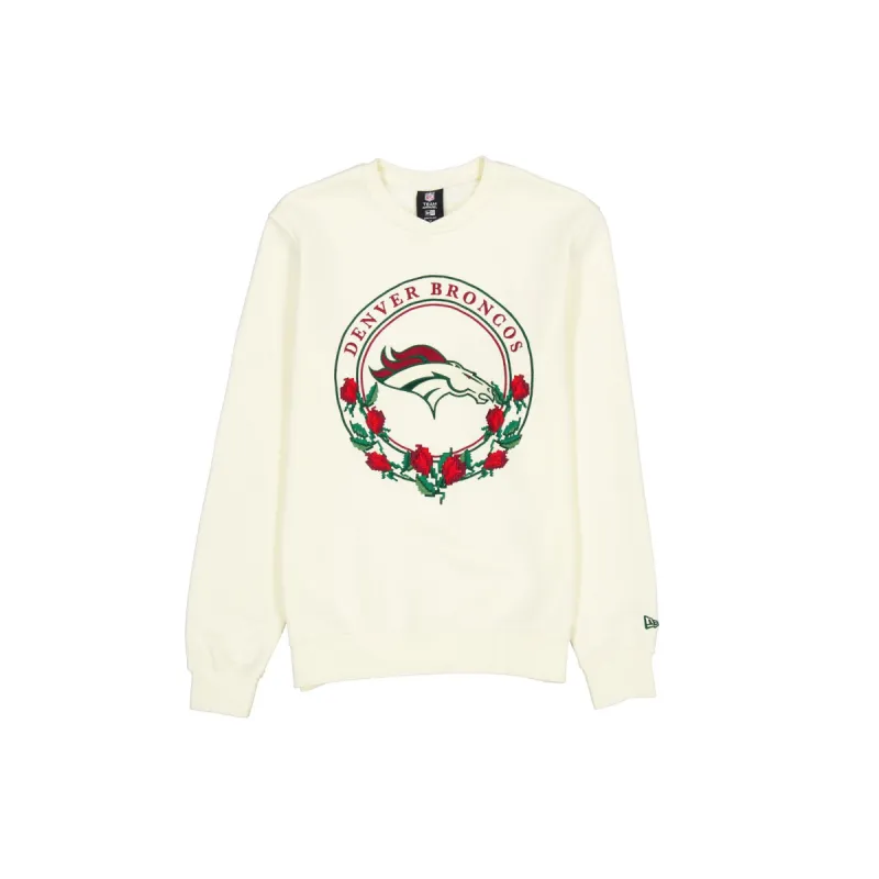 Denver Broncos Novelty Stitch Crewneck sold by New Era