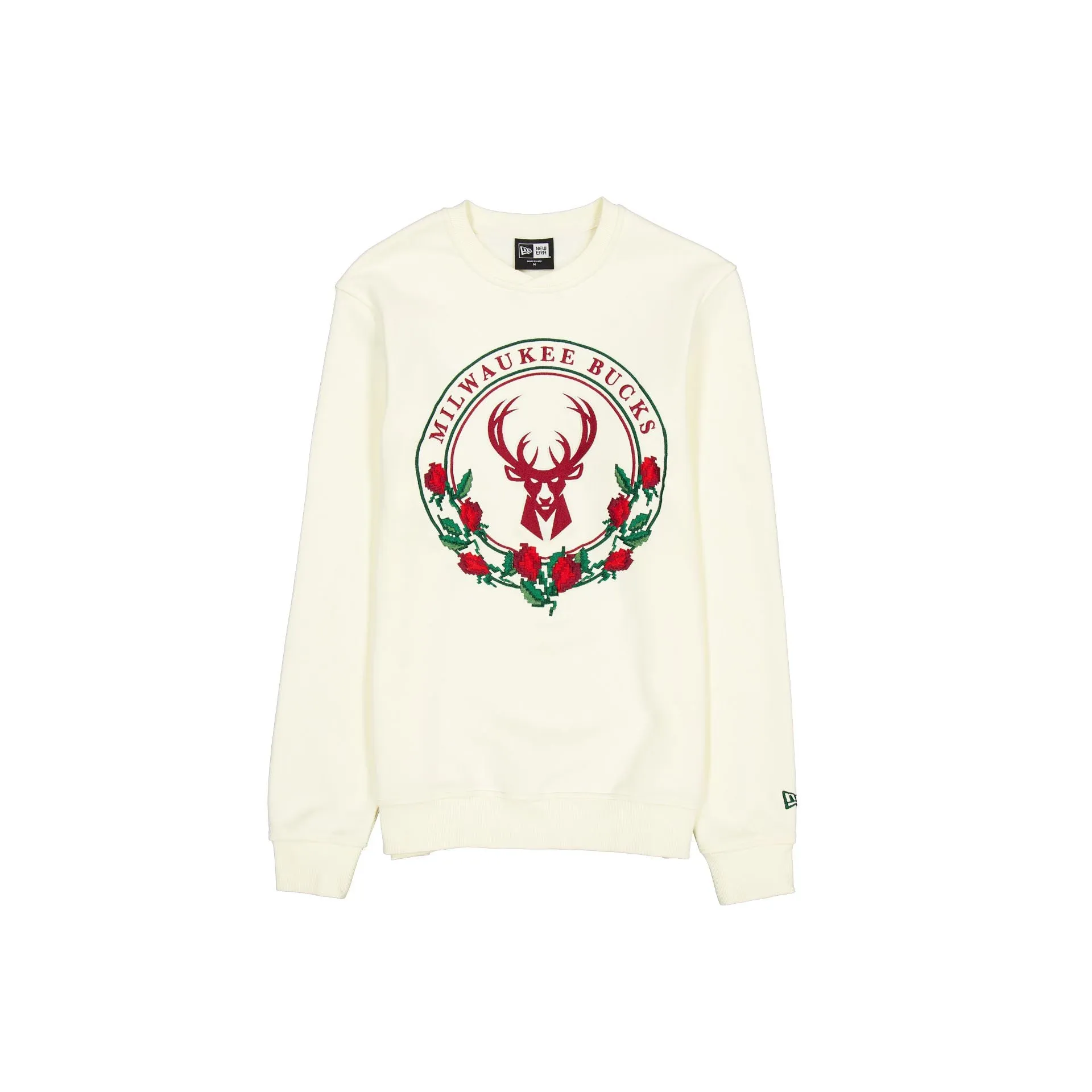 Milwaukee Bucks Novelty Stitch Crewneck sold by New Era