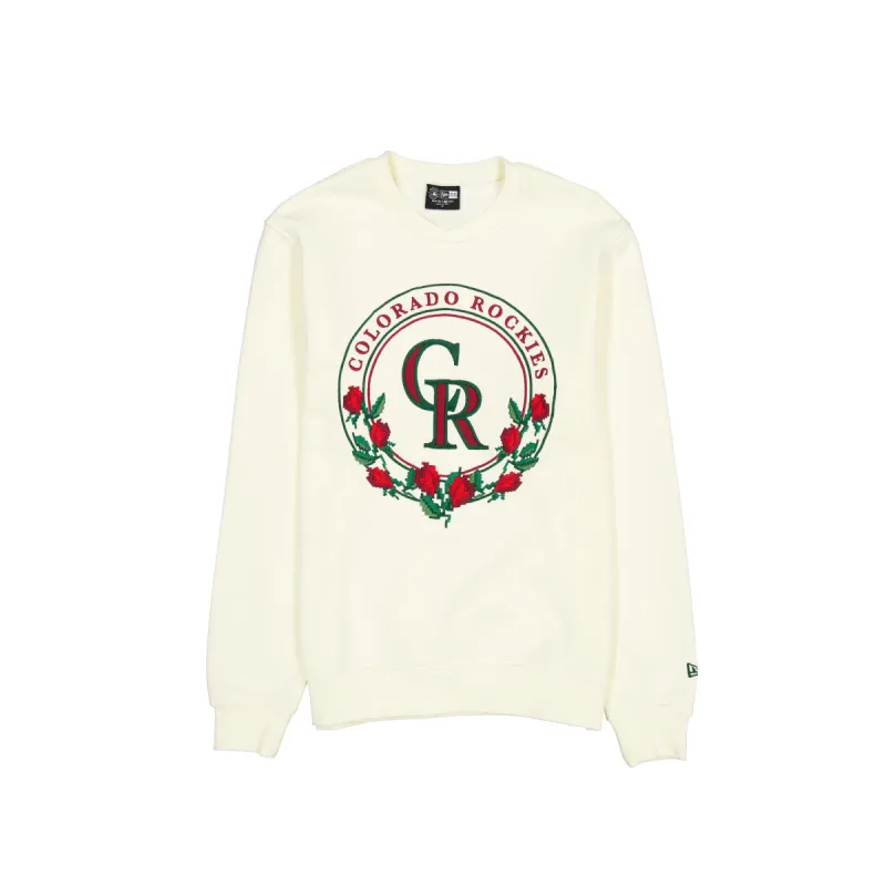 Colorado Rockies Novelty Stitch Crewneck sold by New Era