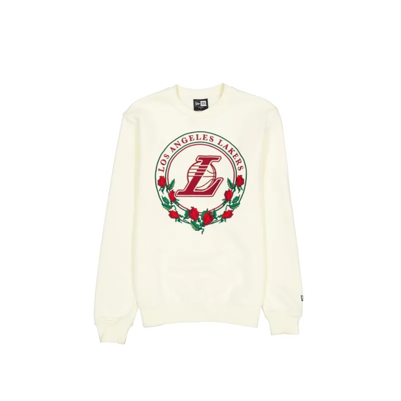 Los Angeles Lakers Novelty Stitch Crewneck sold by New Era