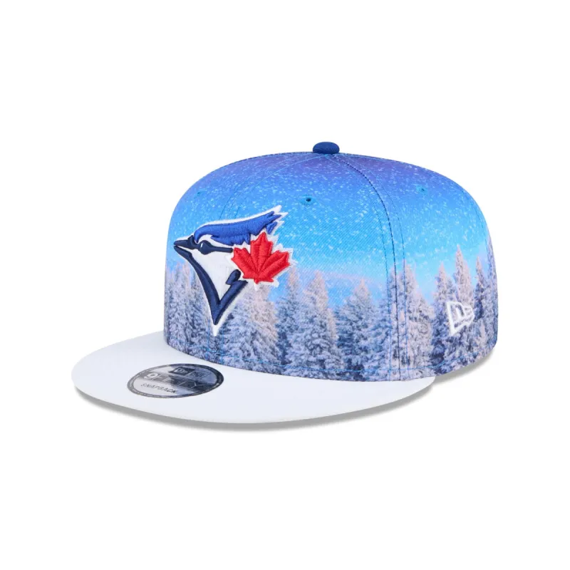 Toronto Blue Jays Winter Photoreal 9FIFTY Snapback Hat made by New Era
