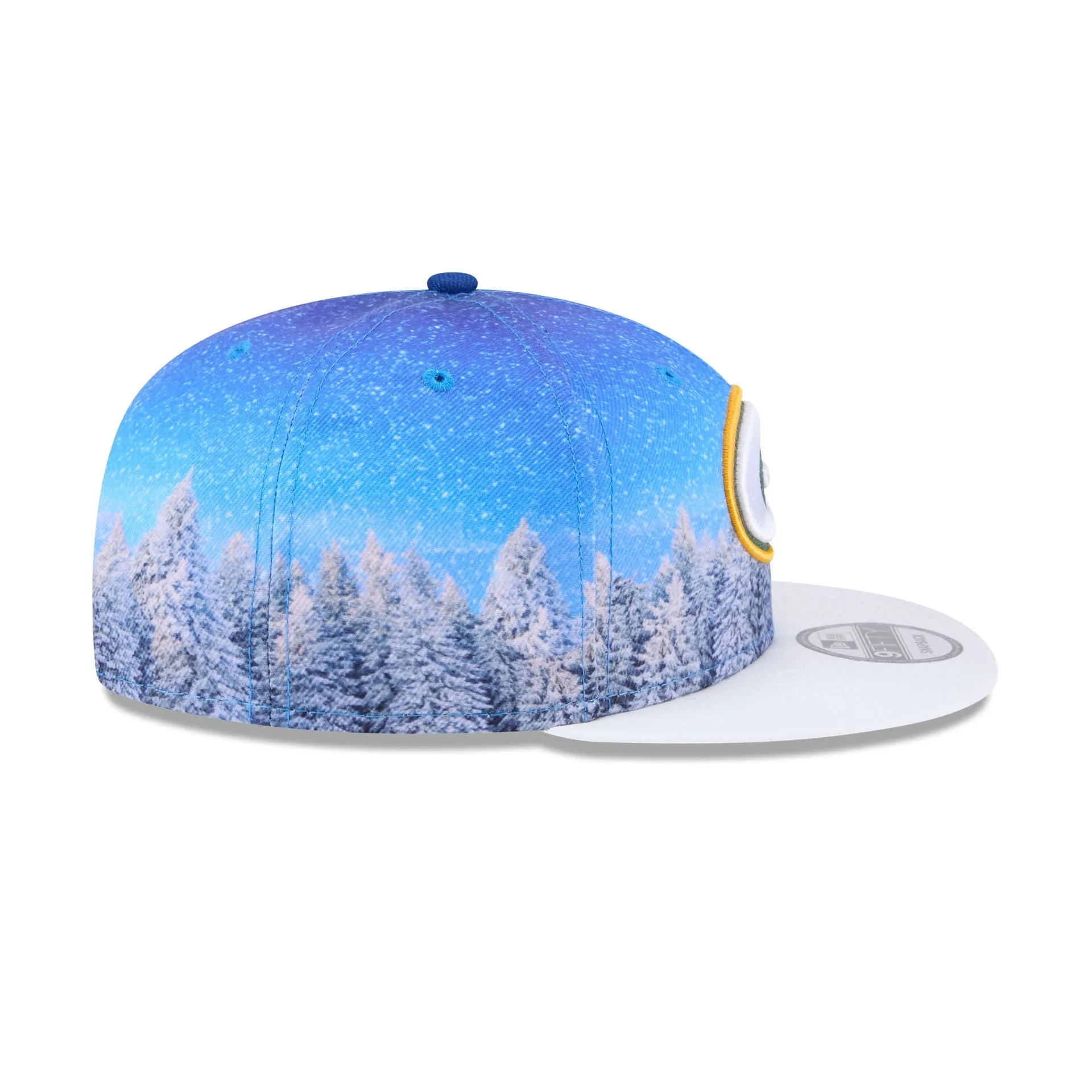 Green Bay Packers Winter Photoreal 9FIFTY Snapback Hat sold by New Era product image thumbnail 5