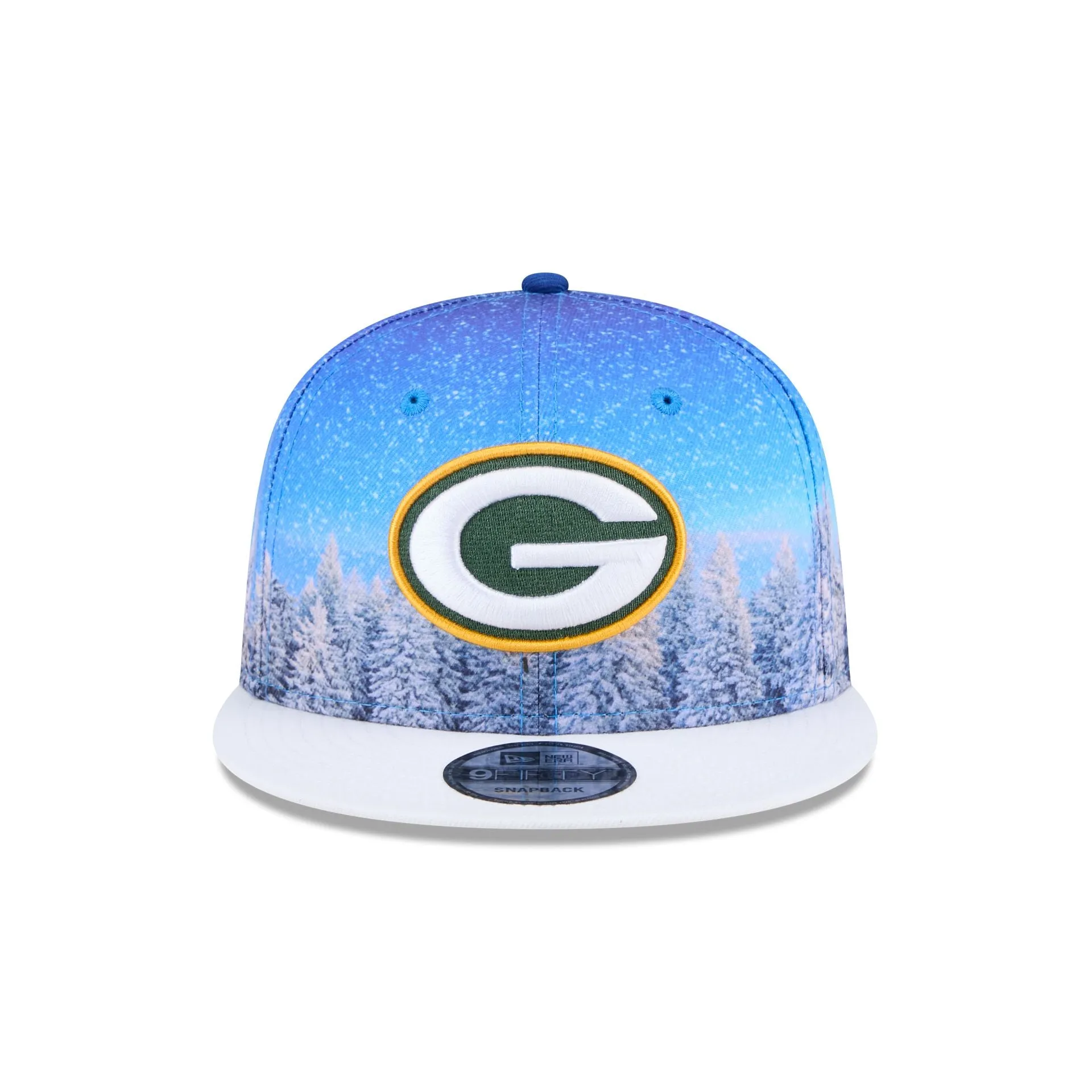 Green Bay Packers Winter Photoreal 9FIFTY Snapback Hat sold by New Era product image thumbnail 2