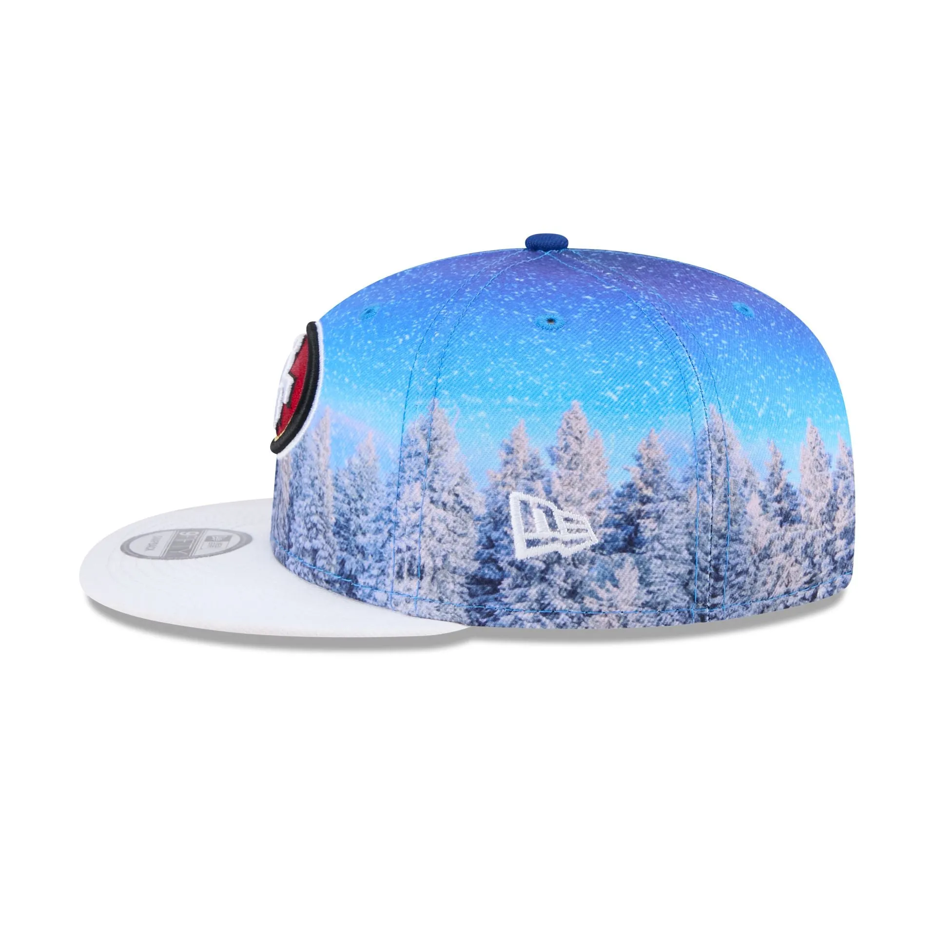 San Francisco 49ers Winter Photoreal 9FIFTY Snapback Hat sold by New Era product image thumbnail 4